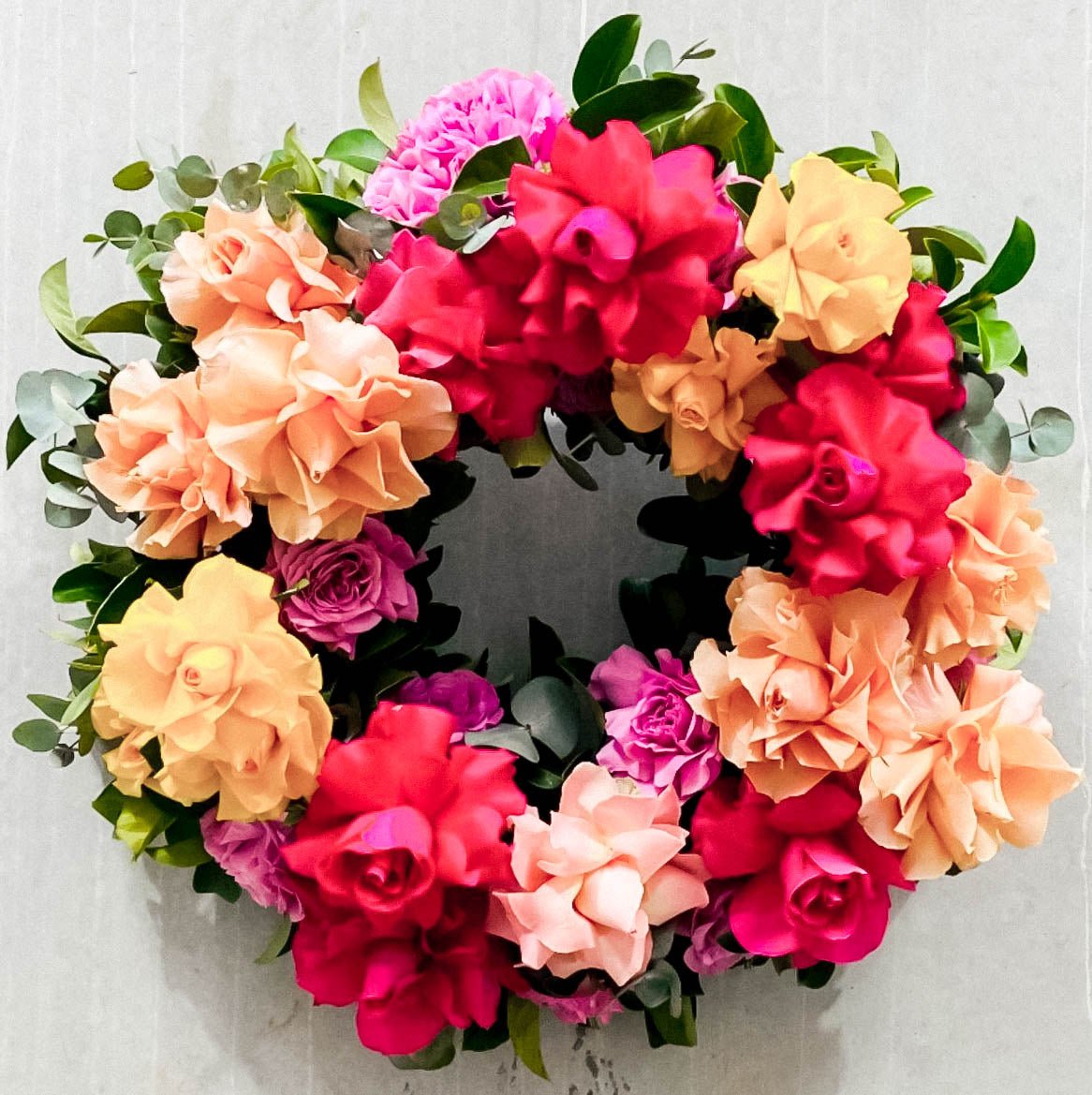 Flower wreath on sale